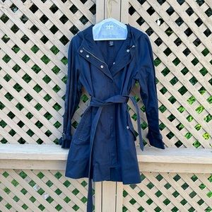 J Crew water-resistant trench coat